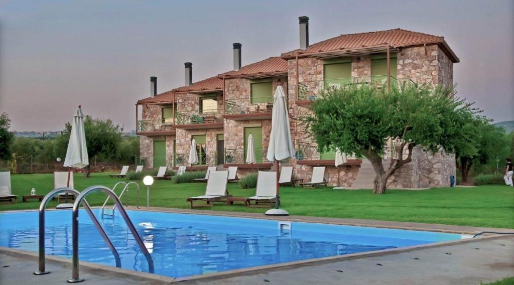 Апартаменты Messinian Horizons Маратополис Экстерьер фото